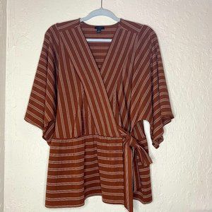 Ann Taylor Wrap Shirt